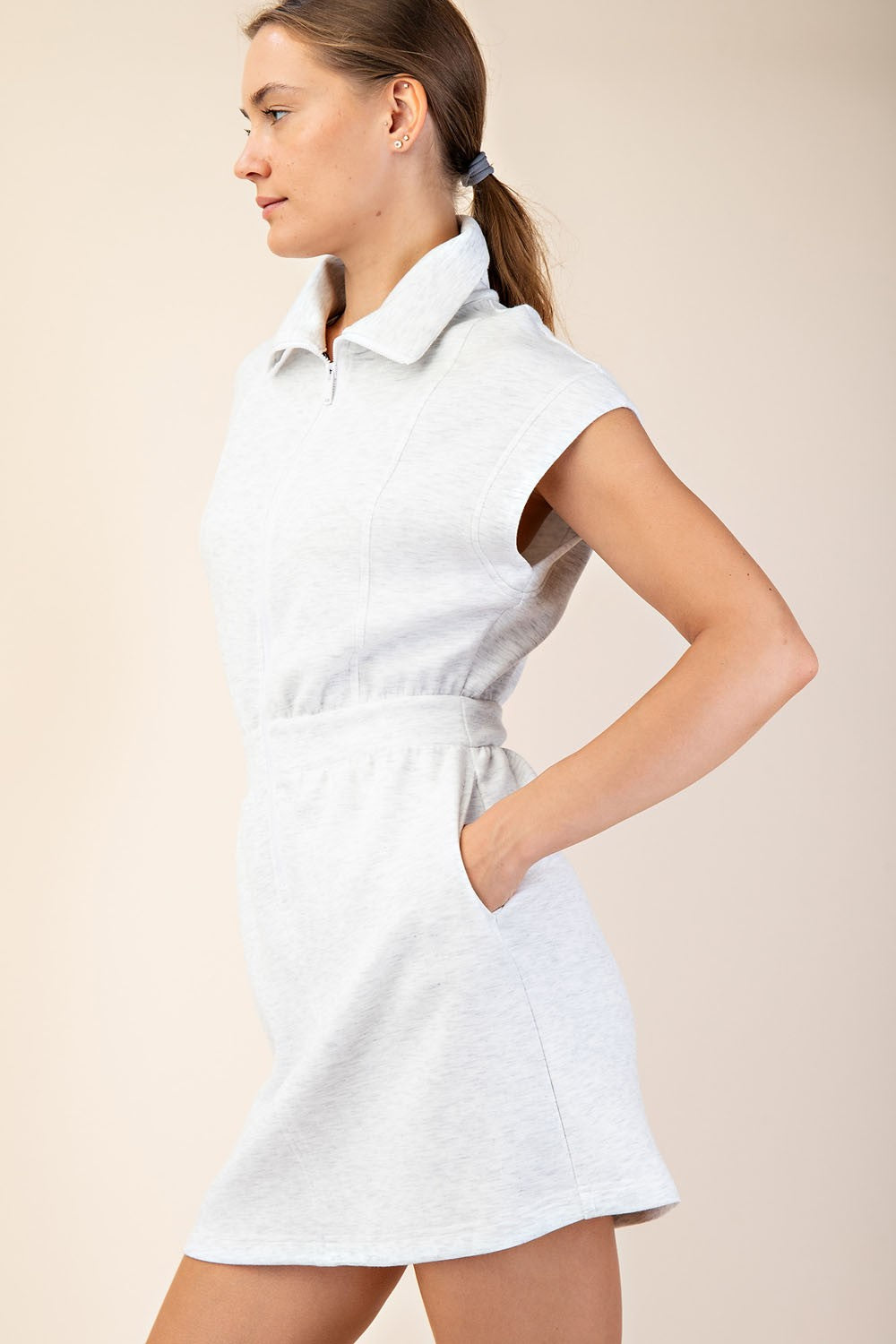 Scuba Half Zip Sports Dress