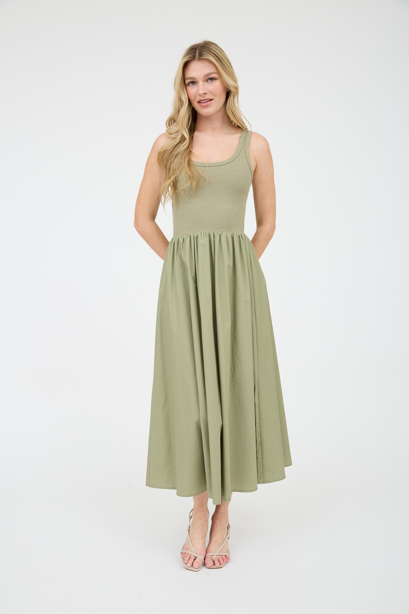 Knit Tank Maxi Dress