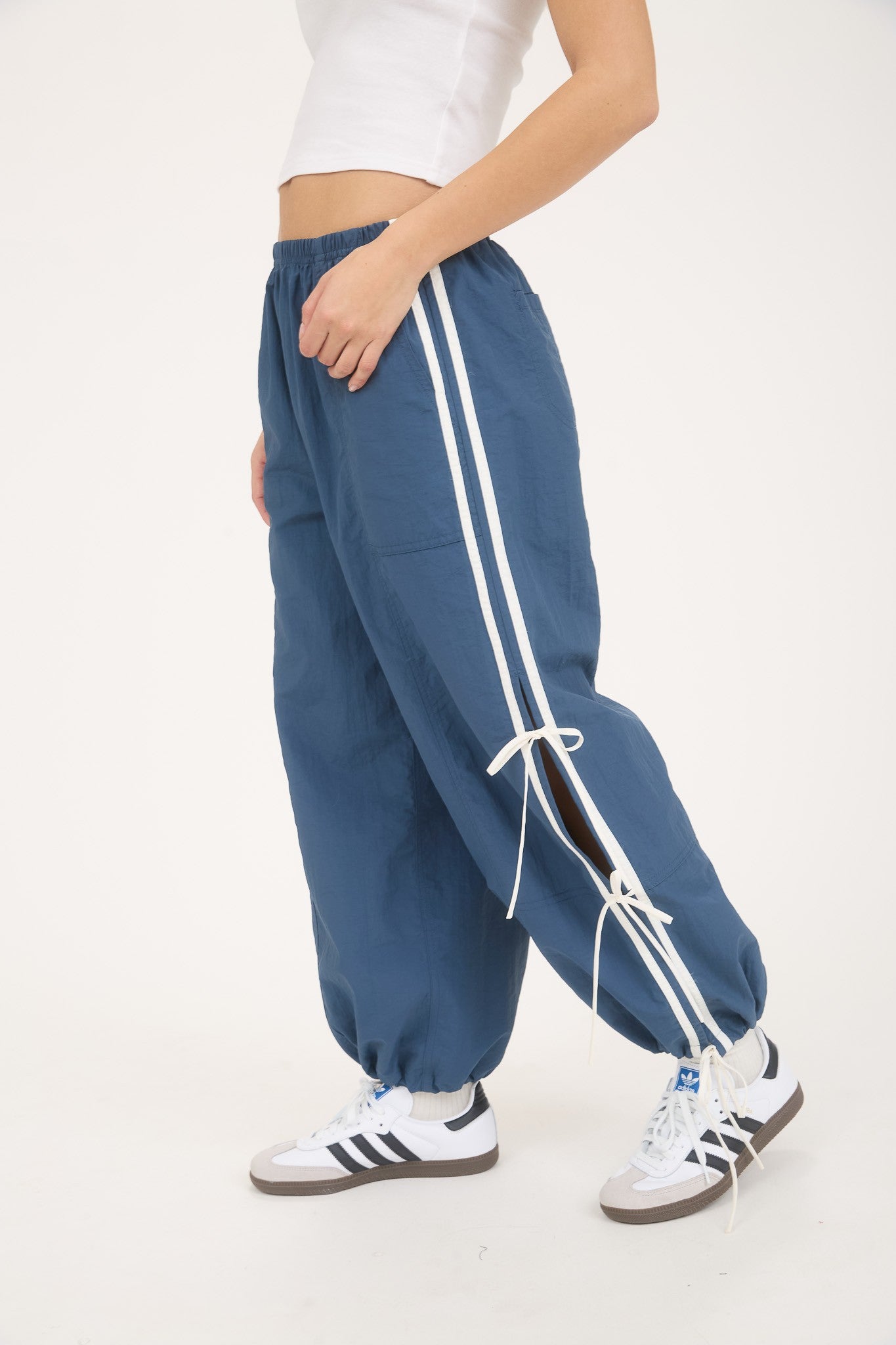 Side Tie Joggers