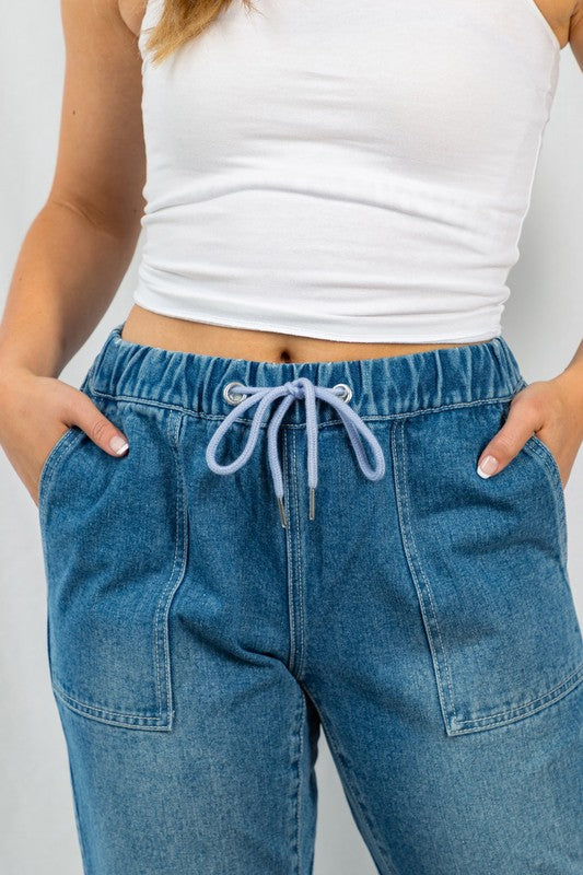 Harmony Denim Jogger