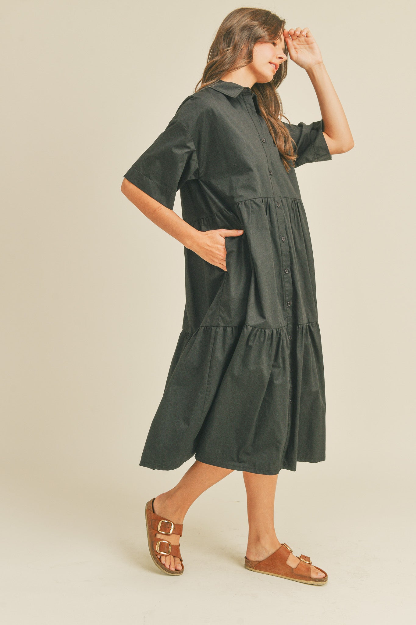 Button Up Maxi