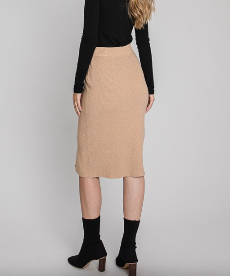 Knit Midi Skirt
