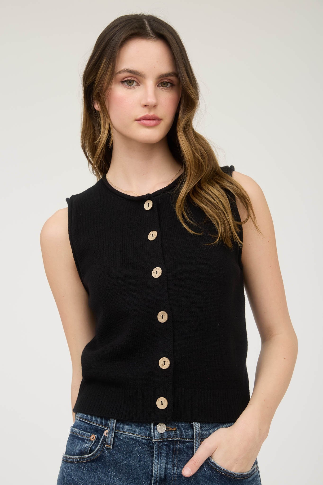 Button Up Vest