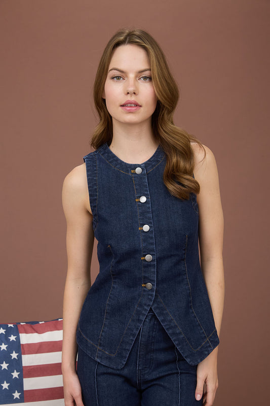 Denim Vest
