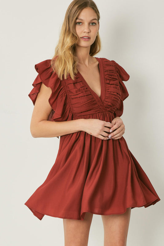 Pleated Dress